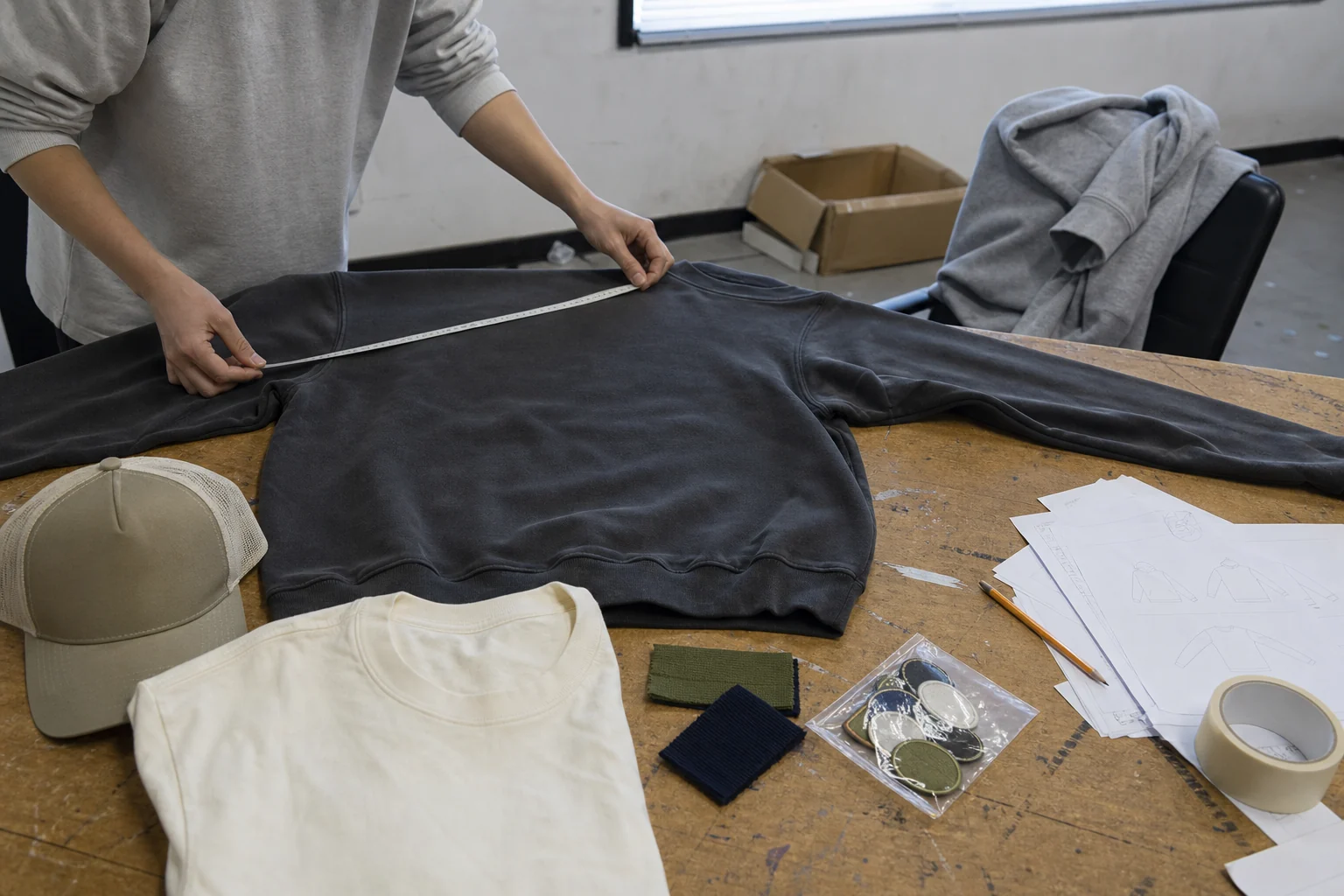 Original editorial reconstruction of a long-term multi-category custom apparel program