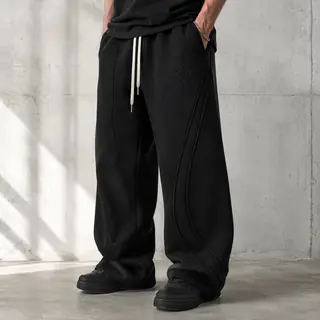 Custom oversized jogger production example