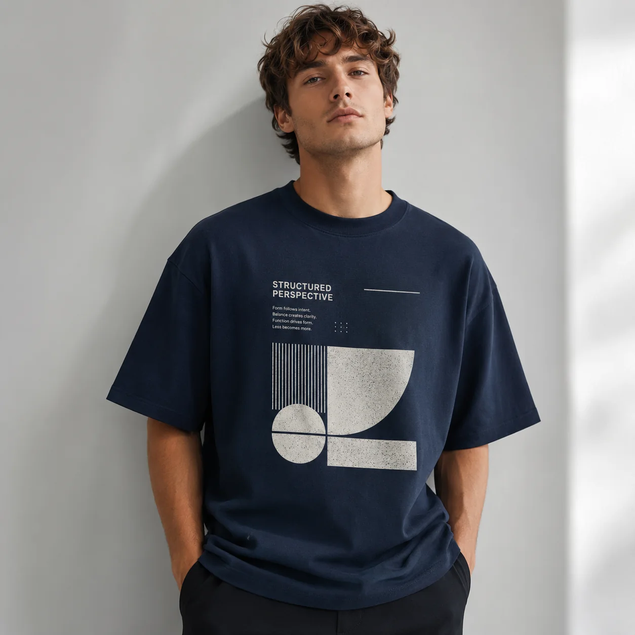 275GSM 100% Cotton Earth-Tone T-Shirt