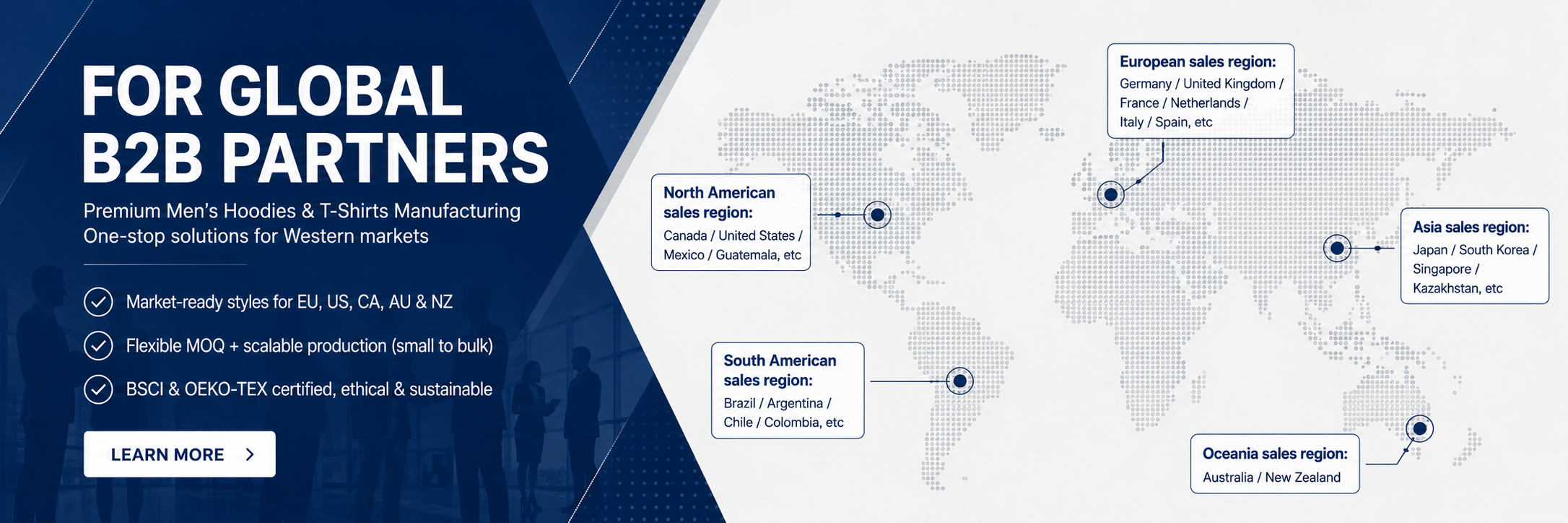 Global B2B Solutions Map